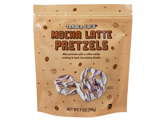 trader joe's mocha latte pretzels
