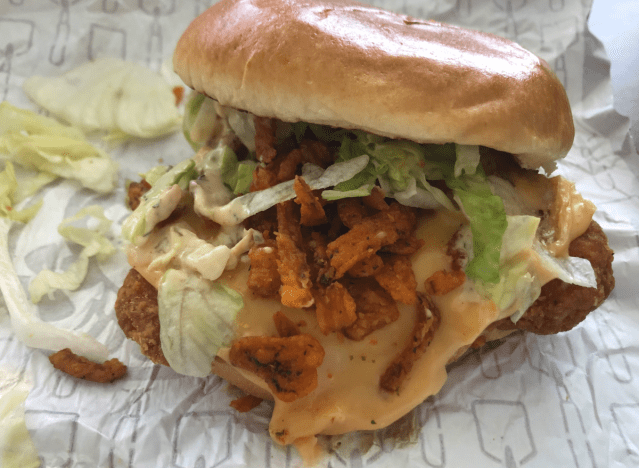 wendy's ghost pepper ranch chicken sandwich