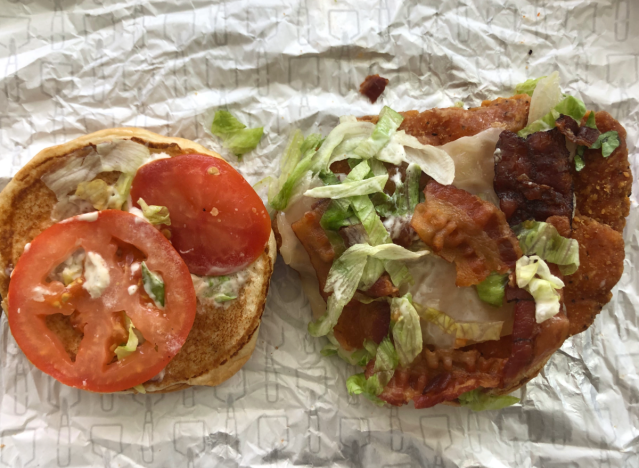 wendy's spicy asiago chicken sandwich