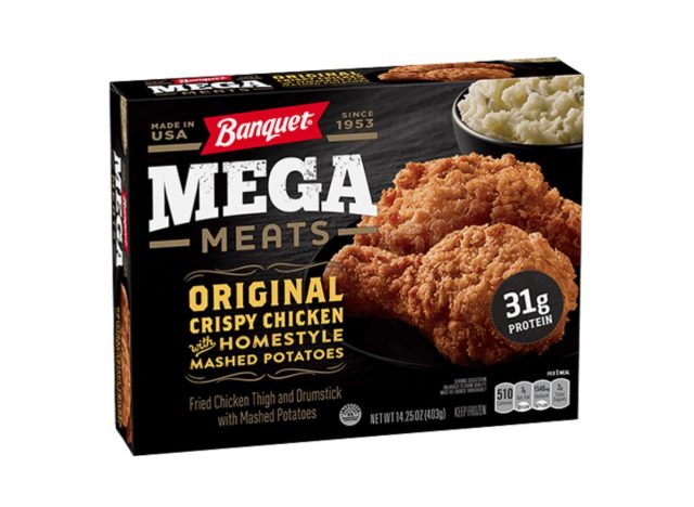 box of Banquet Mega Meats Crispy Chicken