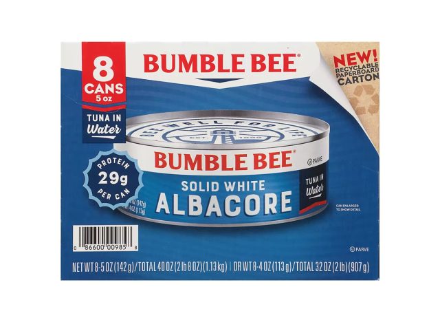bumble bee solid white albacore tuna 8-pack