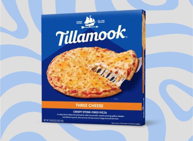Tillamook three cheese pizza