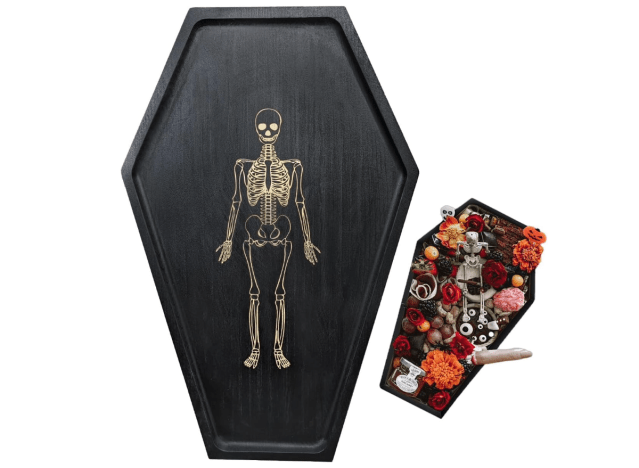 coffin charcuterie board