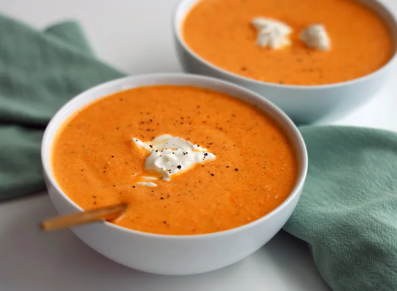 Creamy Roasted Veggie Soup Recipe for Weight Loss