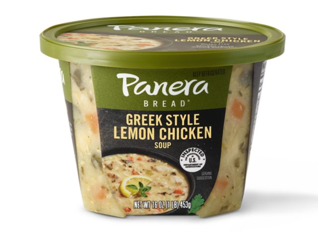 Panera Bread At Home Greek Style Lemon Chicken Soup