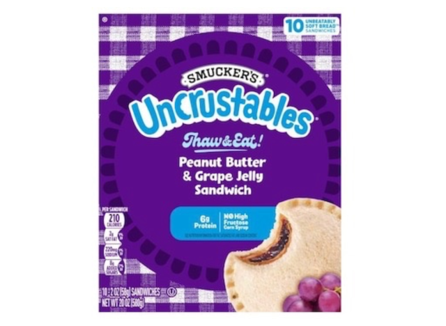 smuckers grape uncrustables 10 ct
