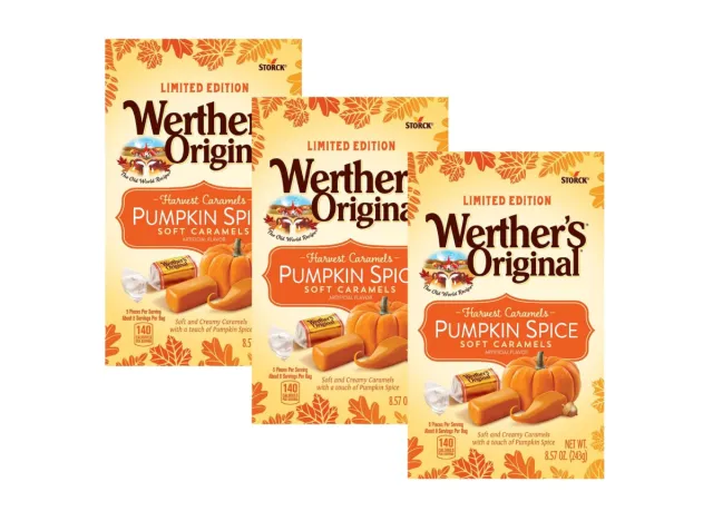 werther's original pumpkin spice soft caramels