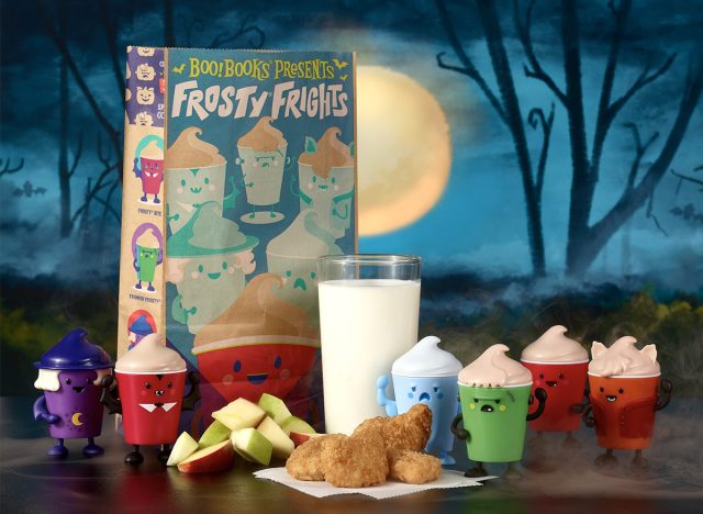 The new Frosty Frights kids' meal collection at Wendy's