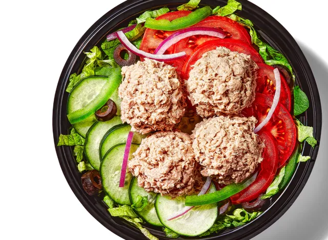 Subway Tuna Protein Bowl