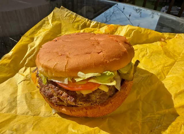 Triple Meat Whataburger