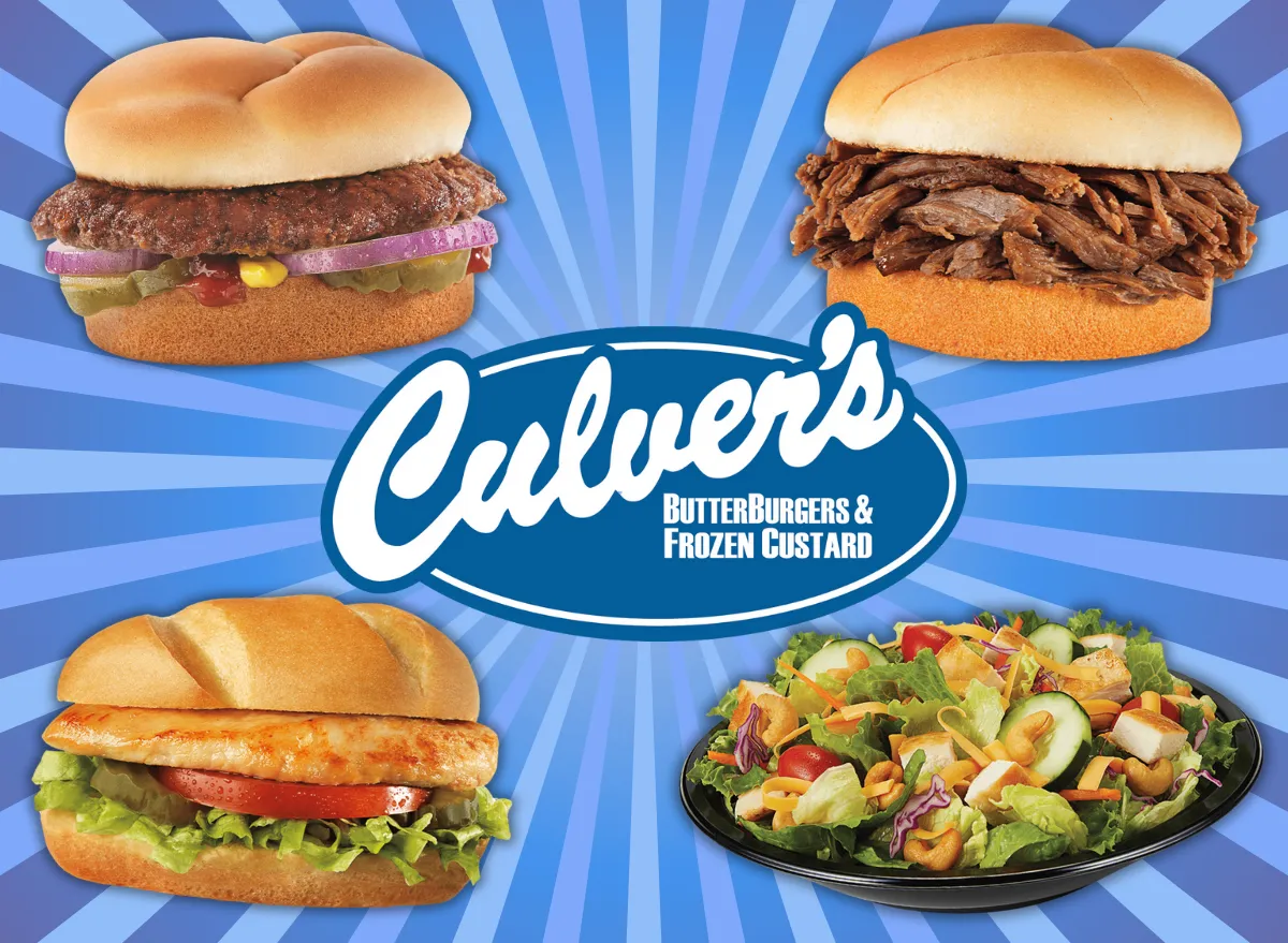 Culver's Menu The Best & Worst Orders, According to an RD