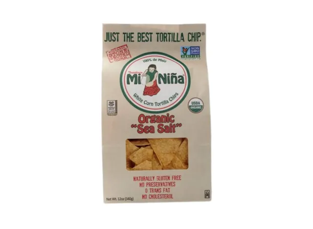 mi nina white corn tortilla chips sea salt