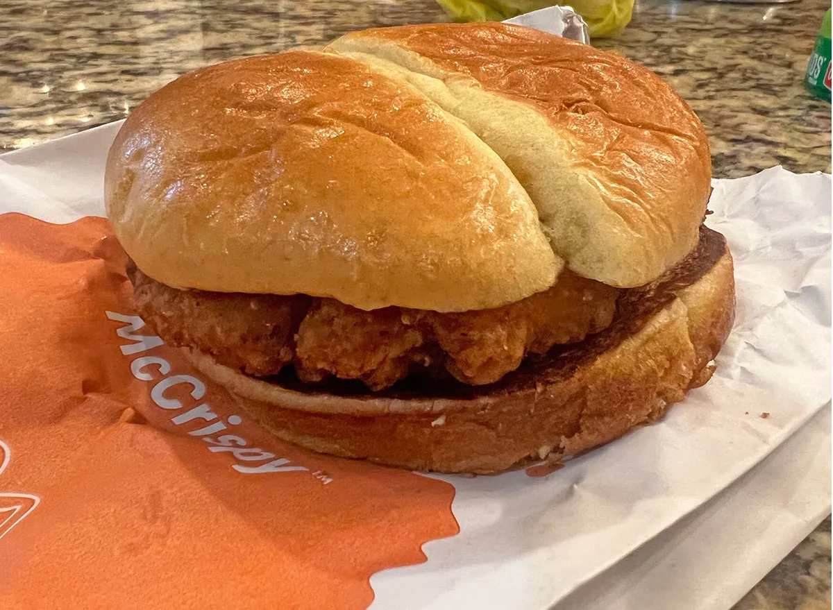 Every McDonald's Chicken Sandwich, Ranked By Taste in 2024