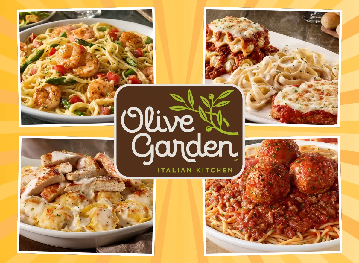 Cada plato de pasta de olive garden clasificado por nutrici n 1