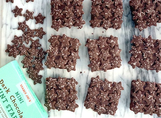 Trader Joe's Mini Dark Chocolate Mint Stars