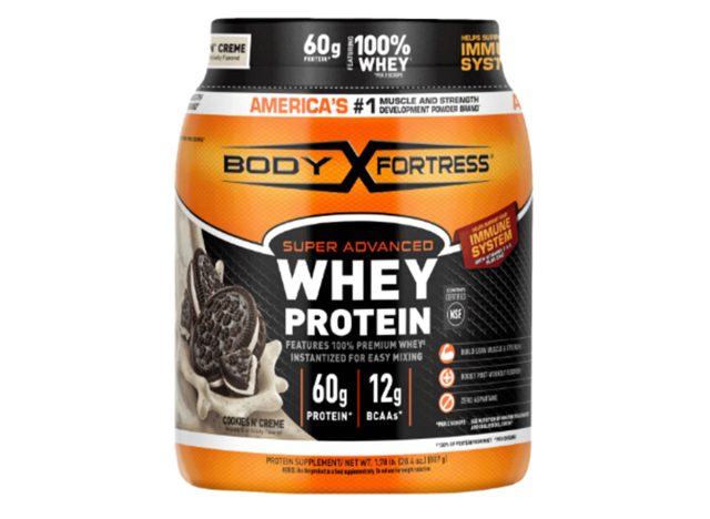 Body Fortress Super Advanced Whey Protein Powder Cookies & Cream