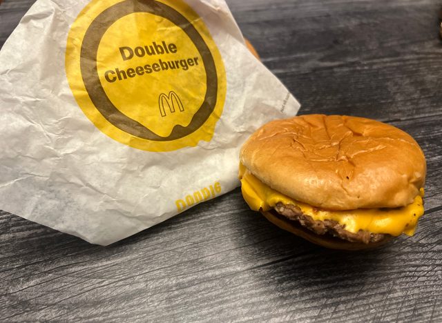 McDonald's Double Cheeseburger