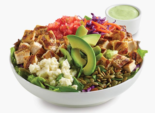El Pollo Loco Classic Double Pollo Fit Bowl