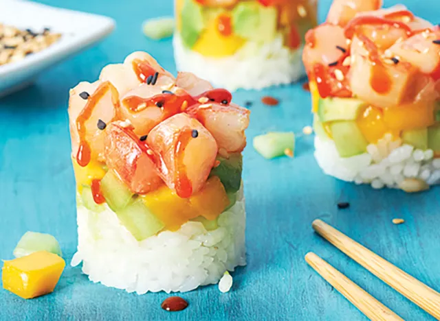 Fresh Thyme Market Sushi Stacks 