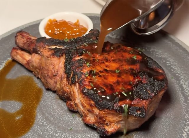 Morton's The Steakhouse Heritage Pork Chop