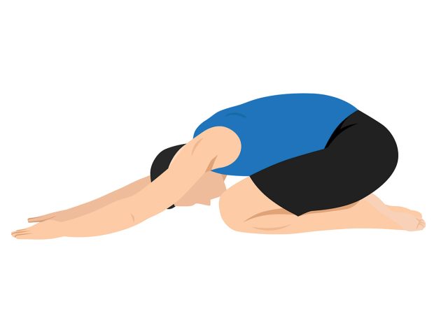 Child's Pose Yoga