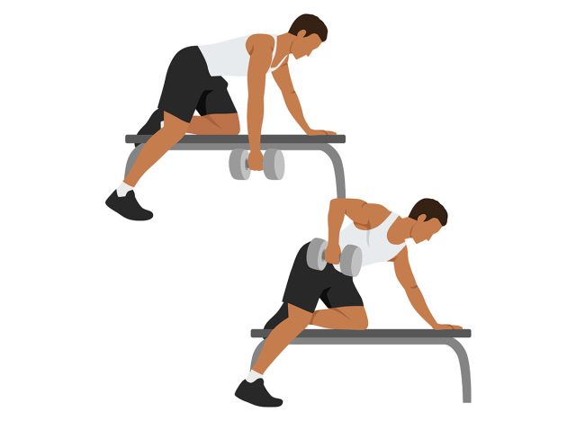 Single Arm Bent Over Row