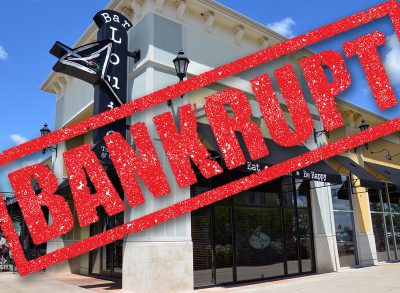Casual Dining Chain Files for Bankruptcy for a Second Time