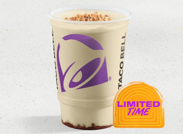 Taco Bell Mexican Chocolate Churro Chiller