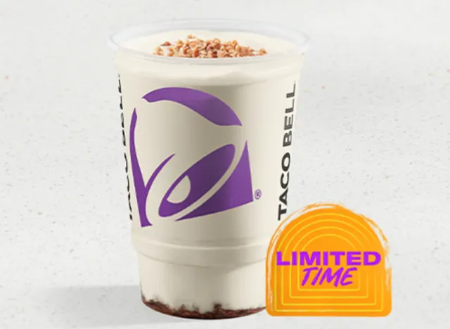 Taco Bell Cinnavanilla Coffee Churro Chiller