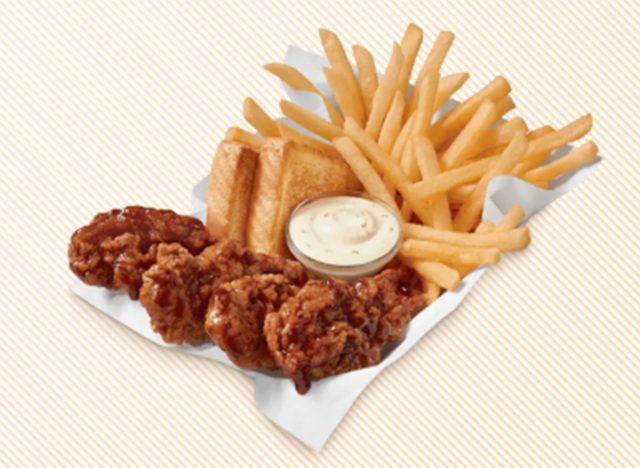 Dairy Queen - Honey BBQ Chicken Strip Basket