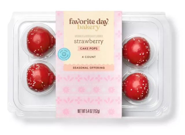 Favorite Day Strawberry Cake Pops