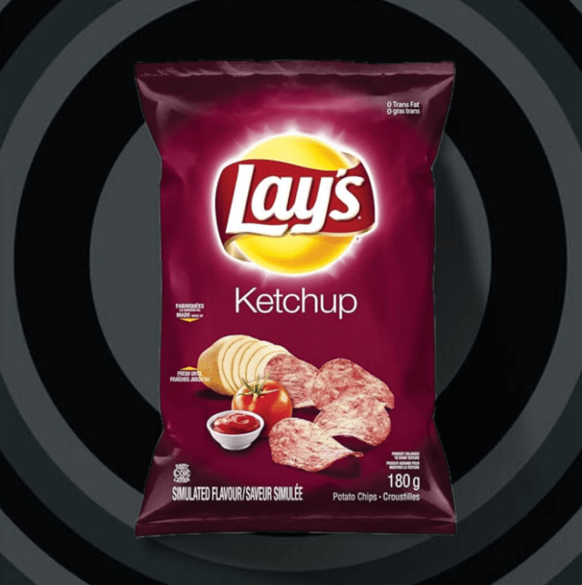 Ketchup Lay's Chips