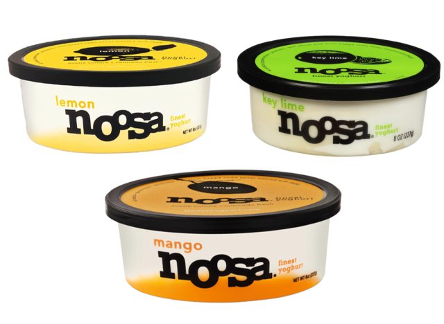 Lemon, Key Lime, Mango Noosa Yogurt