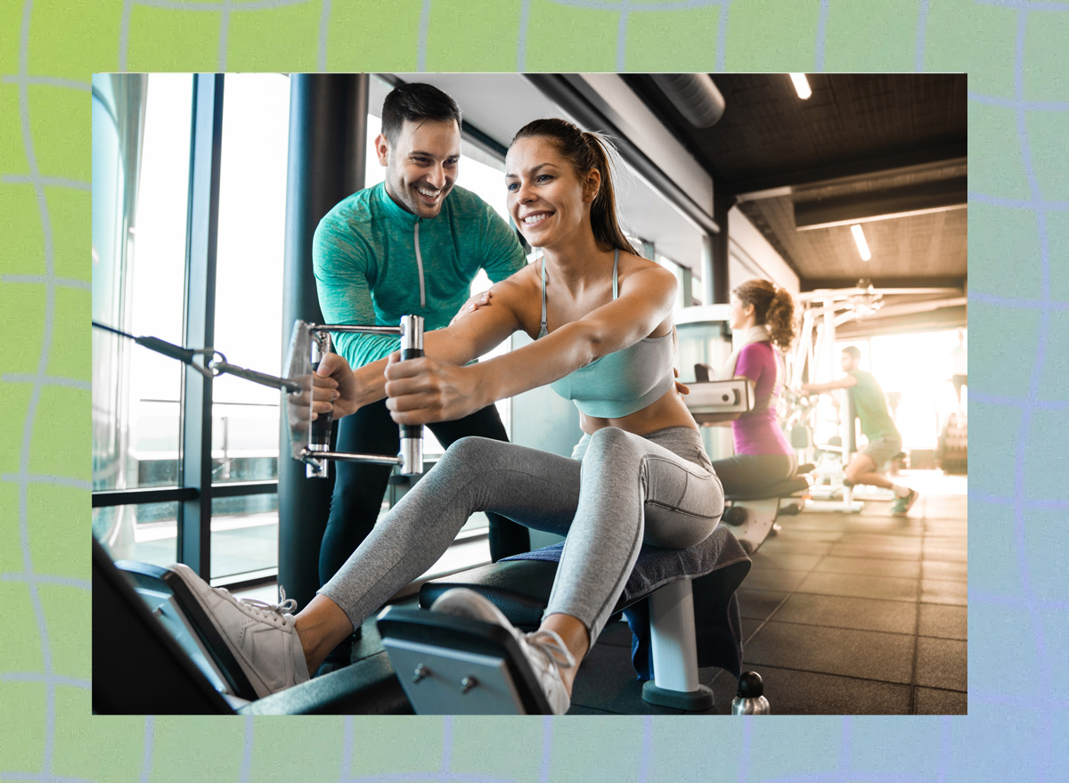 Seated cable row