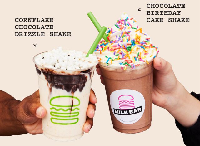 Shake Shack Cornflake Chocolate Drizzle Shake