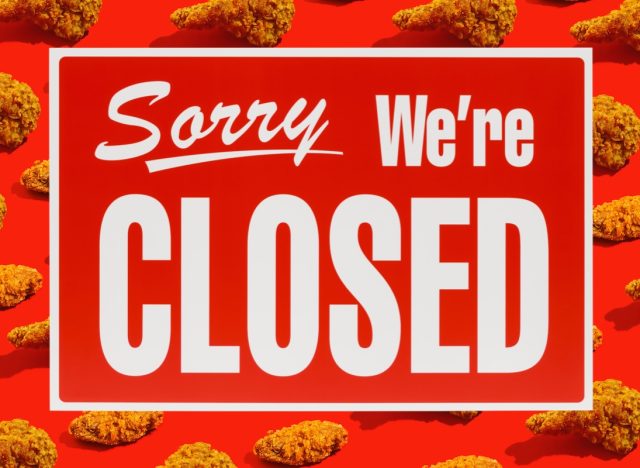 9 Fast-Food Chains Quietly Closing Stores in the US