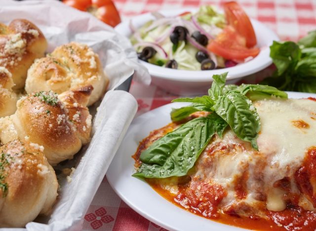 13 Restaurant Chains That Serve the Best Eggplant Parm