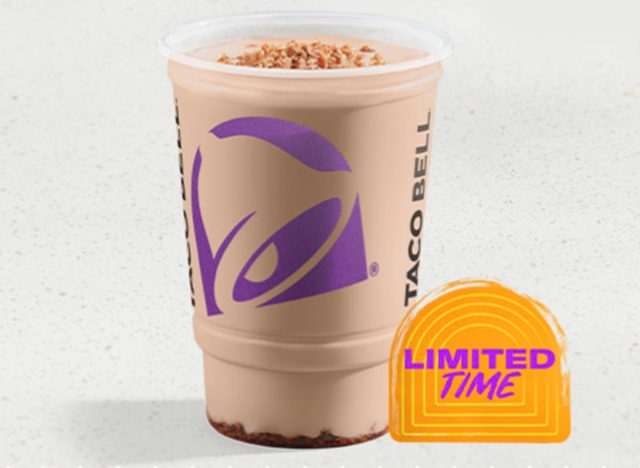 Taco Bell Mexican Chocolate Churro Chiller