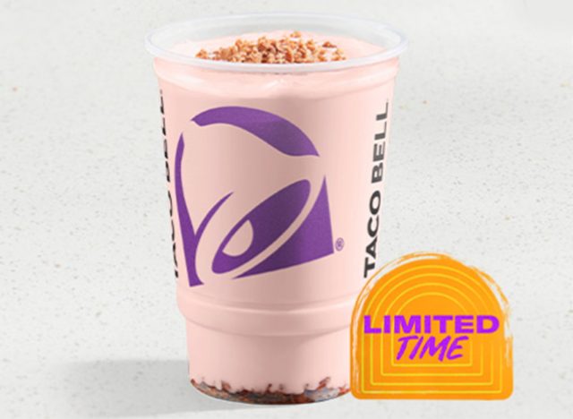 Taco Bell Wild Strawberry Churro Chiller