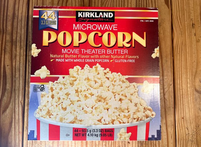 Kirkland Microwave Popcorn Movie Theater Butter