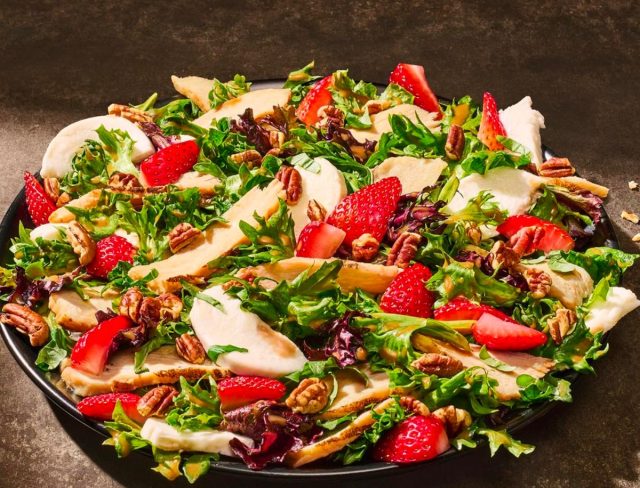 Panera Bread Strawberry Caprese Salad