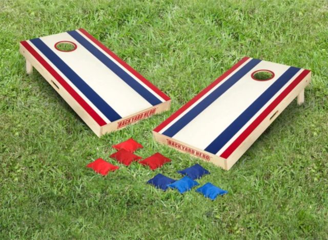 Backyard Hero Official Size Cornhole Set