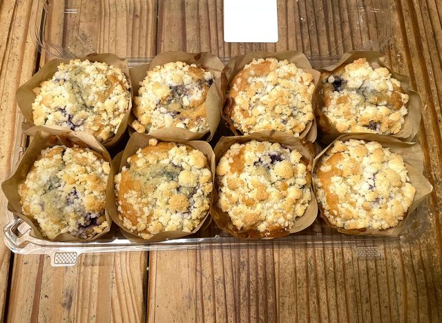 Costco Blueberries and Cream Muffin