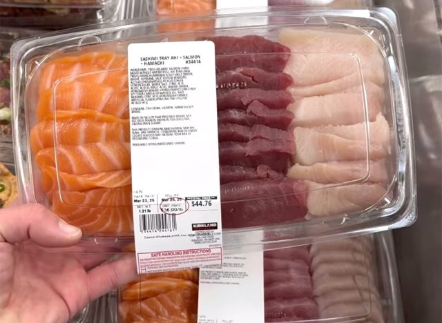 Costco Sashimi Tray