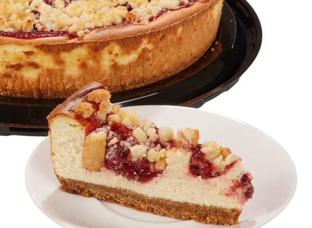 Kirkland Signature Strawberry Streusel Cheesecake