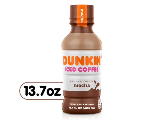 Dunkin Donuts Iced Coffee and Milk Beverage - Mocha