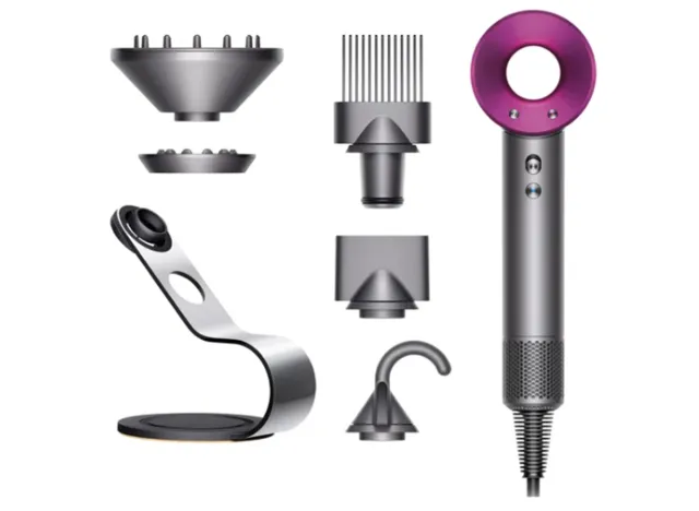 Dyson Supersonic Hair Dryer, Stand & Attachments