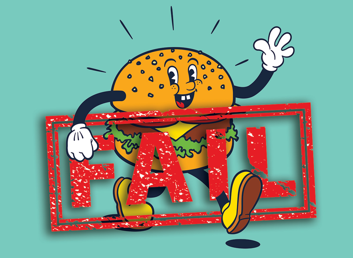 Failed burger restaurants