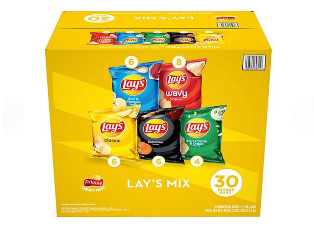 Lay's Mix Variety Pack Potato Chips, 30 pk.