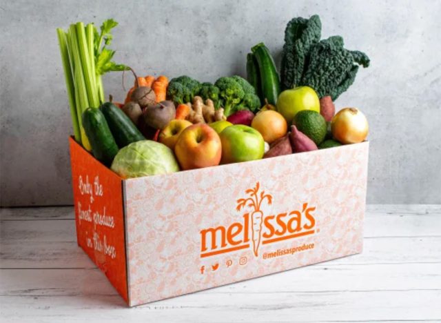 Melissa's Produce Organic Seasonal Fruit & Vegetable Box